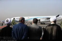 روحانی با این هواپیما به اندونزی رفت/عکس