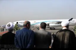 روحانی با این هواپیما به اندونزی رفت/عکس