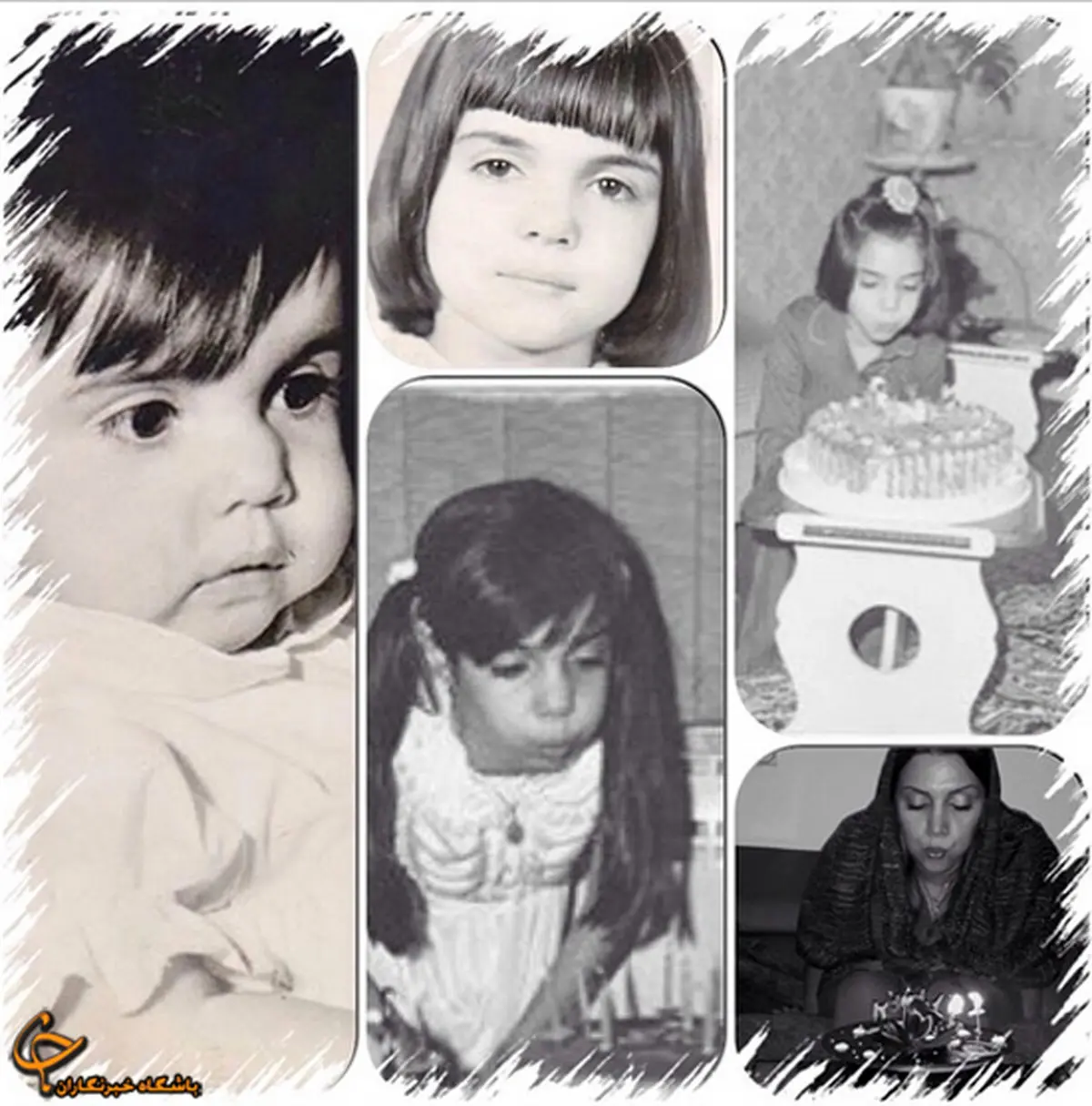 دوران کودکی الهام پاوه‌نژاد/عکس