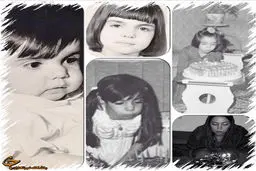 دوران کودکی الهام پاوه‌نژاد/عکس