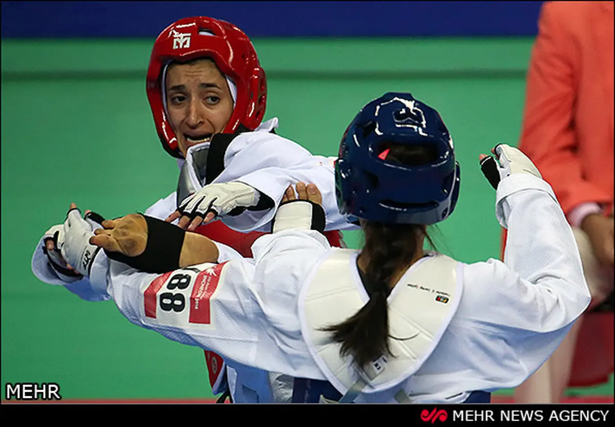 بانوی ایرانی، برنز تکواندو گرفت/ عکس