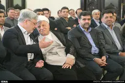 دیدار رییس و معاونین تامین اجتماعی با آیت الله هاشمی رفسنجانی/تصاویر