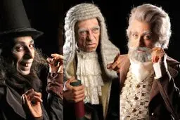 گریم داریوش موفق در سه نقش متفاوت نمایش الیورتوئیست/عکس