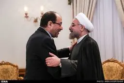 دیدار نوری مالکی با روحانی /تصاویر