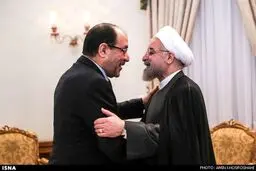 دیدار نوری مالکی با روحانی /تصاویر