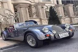 یک خودروی بسیار خاص در ایران/عکس