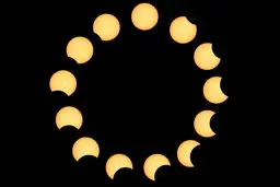 عکسی دیدنی از آخرین کسوف قرن