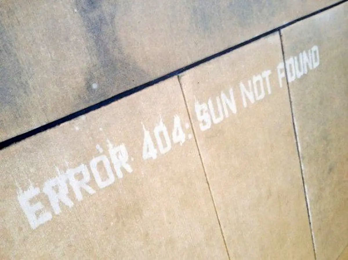 نقاشی هایی که باید زیر باران دید /تصاویر