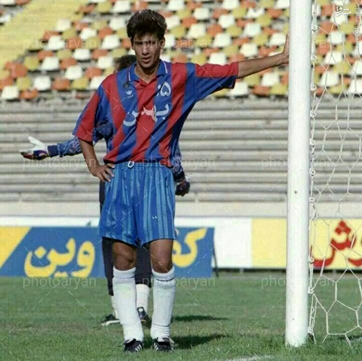 تصویری از  فرهاد مجیدی در سال 75