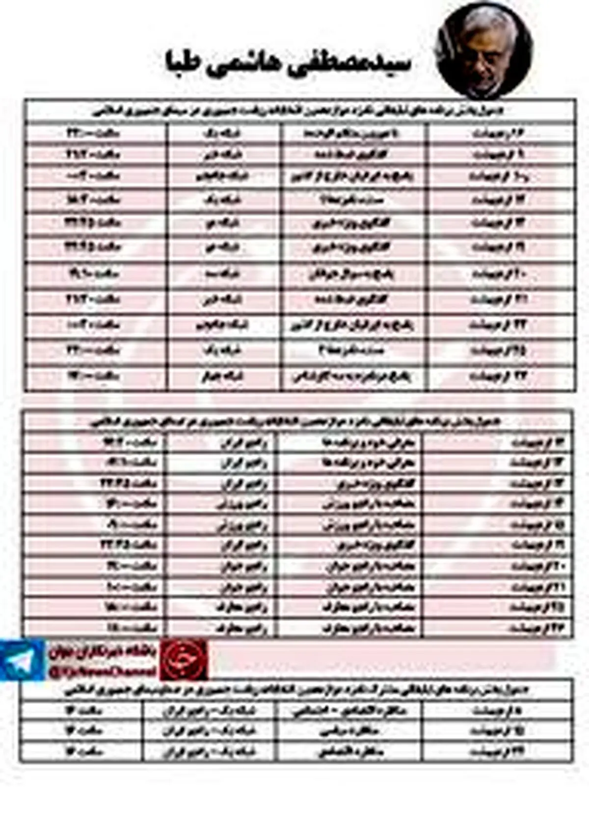 جزئیات برنامه های نامزدهای انتخابات در رسانه ملی/ از زمان مناظره های سه گانه تا مستندهای انتخاباتی و پاسخ به ایرانیان خارج از کشور