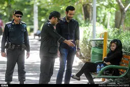 تذکر پلیس به روزه خواران در تهران/ تصاویر