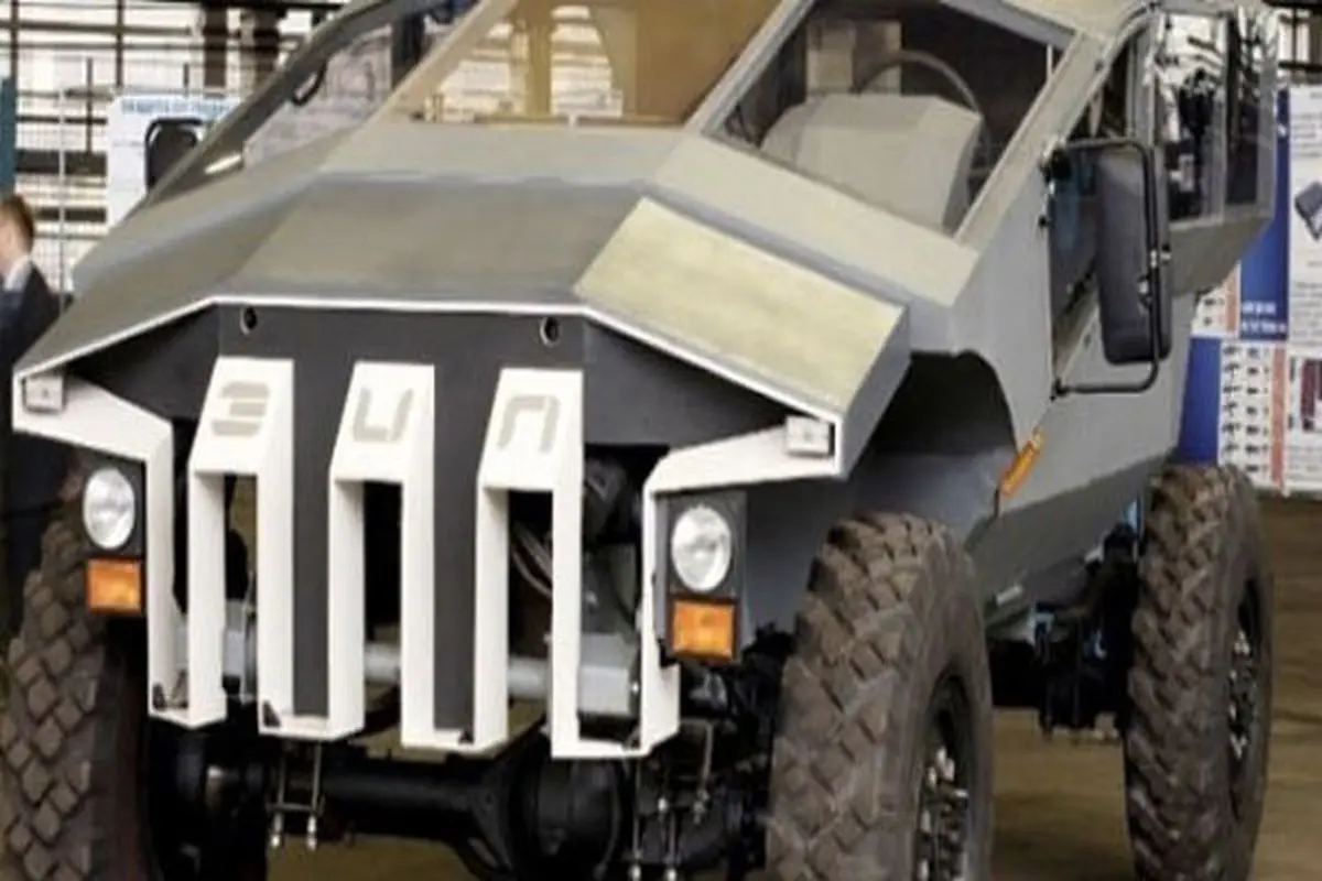 سریعترین خودروی زرهی جهان/عکس