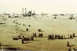 عکس قدیمی از حرم امام حسین