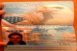 پاسپورت آمریکایی باران کوثری واقعی است؟ + عکس