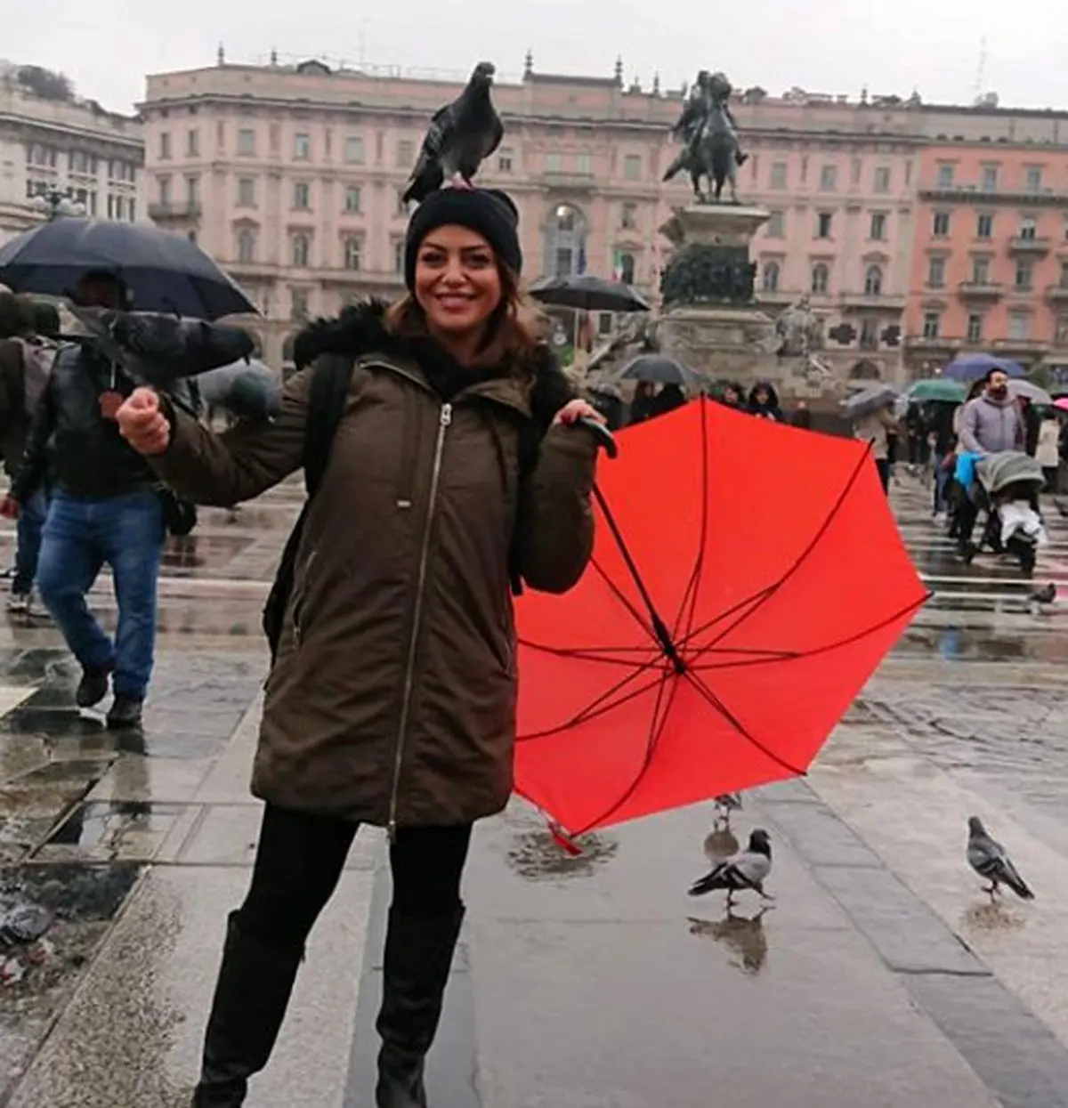 یک عکس کاملا خاص از شبنم فرشادجو