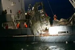 لاشه هواپیمای روسیه در عمق دریای سیاه/عکس