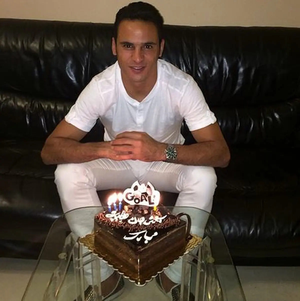 تولد آرش برهانی/ عکس