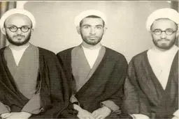 آیت الله مکارم و باهنر در جوانی/عکس