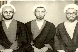 آیت الله مکارم و باهنر در جوانی/عکس
