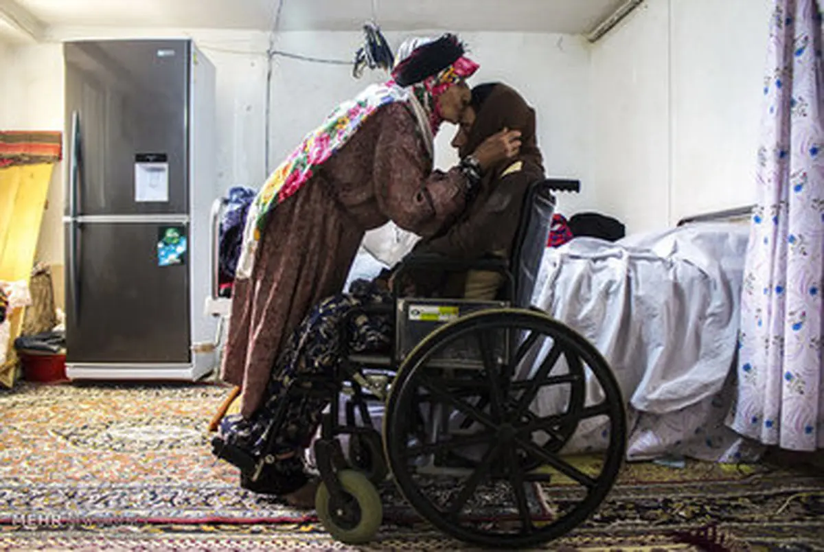 زندگی ننه شهربانو به روایت تصویر