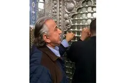 "چگوارا"ی عرب در حرم حضرت زینب (س)/ عکس