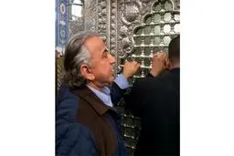 "چگوارا"ی عرب در حرم حضرت زینب (س)/ عکس