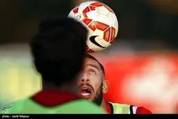 حاشیه‌های تصویری تمرین تیم ملی فوتبال در حضور کی روش، کفاشیان و علی کریمی