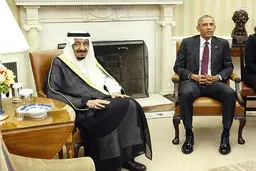 پادشاه عربستان به دیدار اوباما رفت/تصاویر