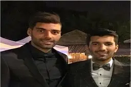 مهدی طارمی و محسن مسلمان در یک قاب/ عکس