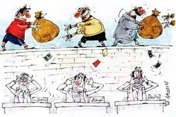 کاریکاتور/ فوتبال خیلی پاک ایرانی!