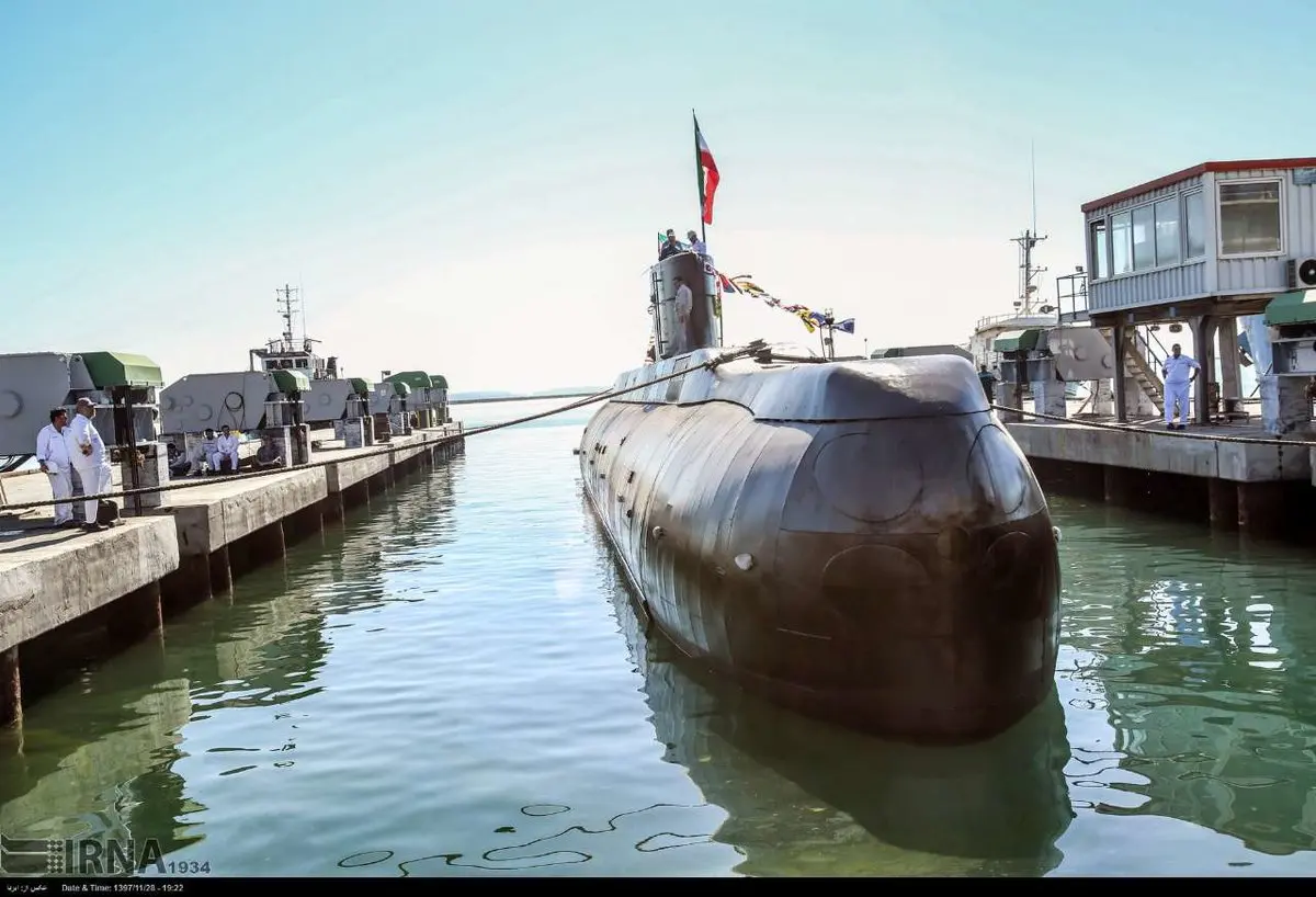 الحاق زیر دریایی فاتح به ناوگان نیروی دریایی ارتش/تصاویر