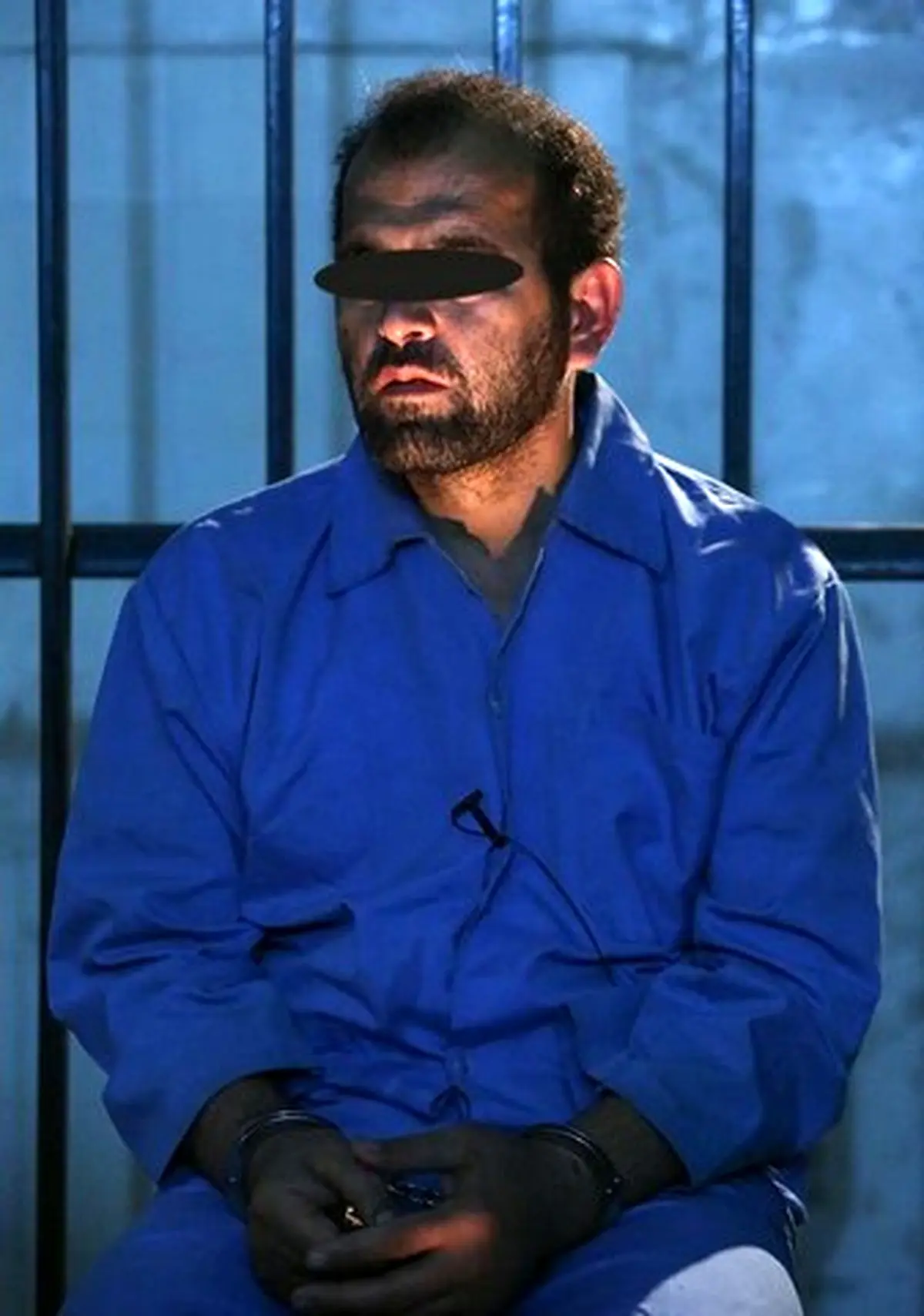 قاتل آتنا اصلانی در زندان/عکس