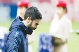 تصویری از اشک‌های قاتل بیرانوند و پرسپولیس در ژاپن