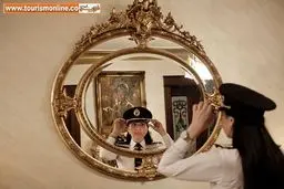 ژست متفاوت نخستین خلبان زن مصری!/عکس