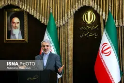 تصاویری از نشست خبری سخنگوی دولت