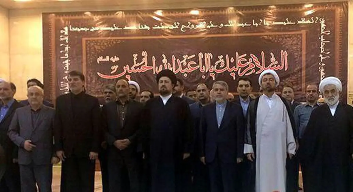 وزیر ارشاد به دیدار یادگار امام رفت/عکس