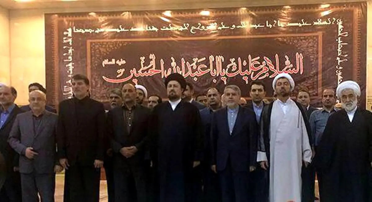 وزیر ارشاد به دیدار یادگار امام رفت/عکس