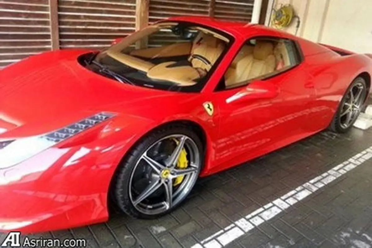 فروش اولین فراری اسپایدر در ایران + عکس