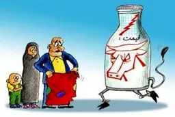 حمله شیر به سفره مردم