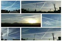 تصاویری از ابرهای عجیب در سرپل ذهاب/ عکس