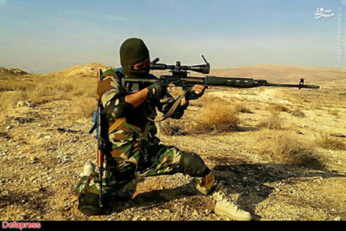 تک تیراندازهای افغان در سوریه/ تصاویر