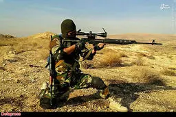 تک تیراندازهای افغان در سوریه/ تصاویر