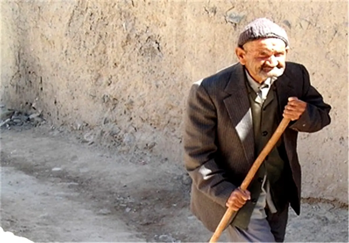 مسن‌ترین مرد ایرانی درگذشت/عکس