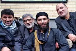 جانشین سردار سلیمانی در کنار مداح معروف تهران