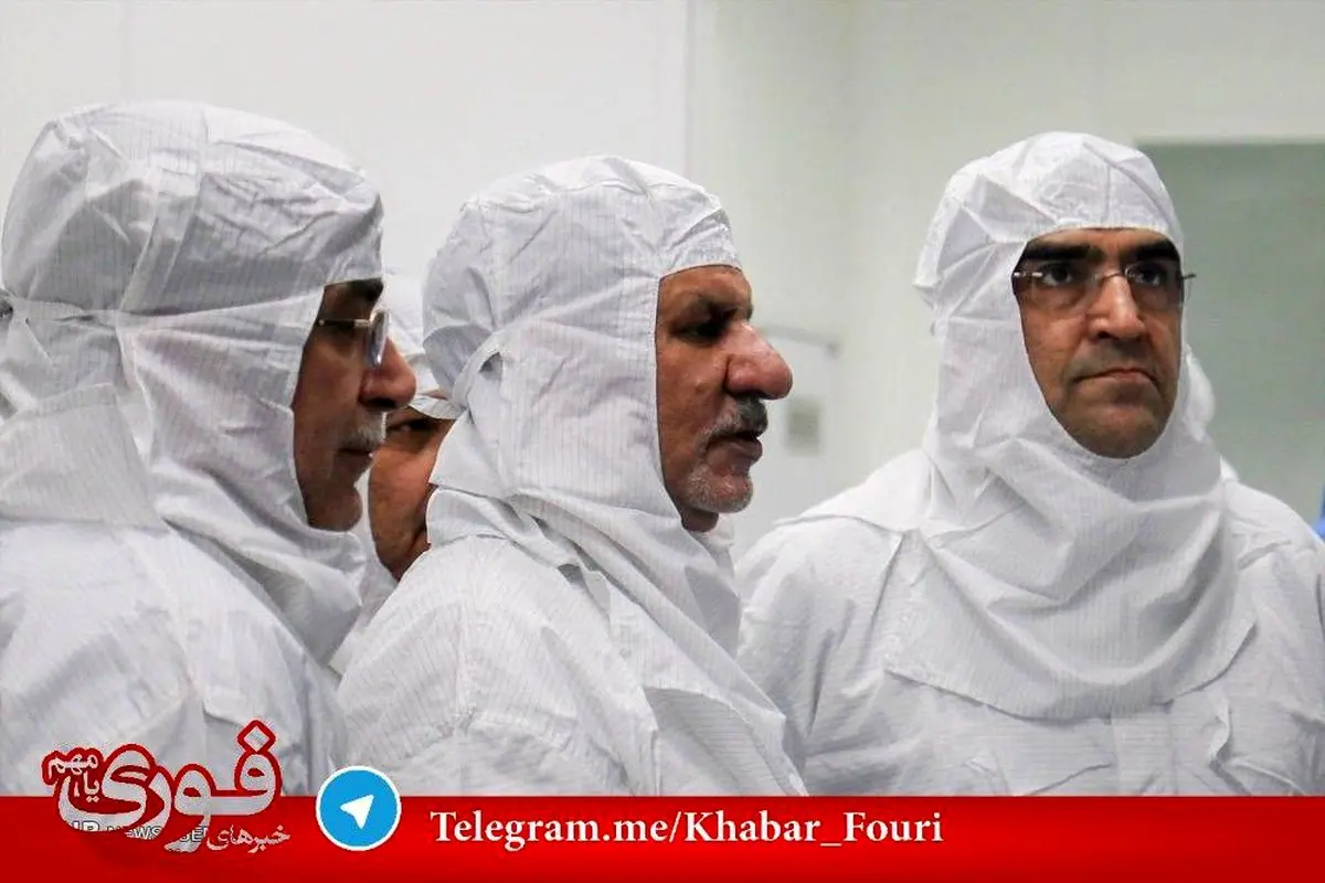 تصویری جالب از پوشش جالب جهانگیری در کارخانه تولید سلول انسانی