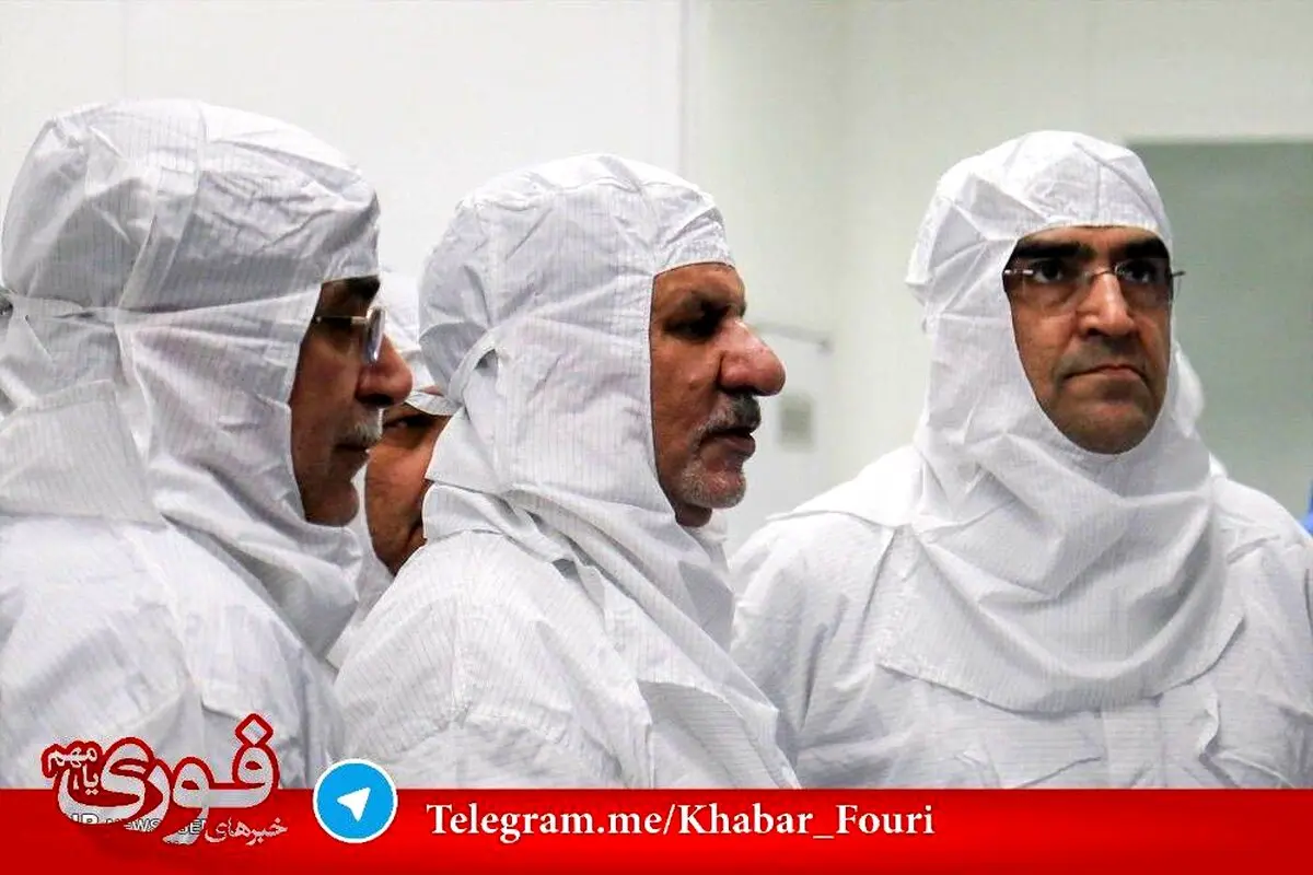تصویری جالب از پوشش جالب جهانگیری در کارخانه تولید سلول انسانی