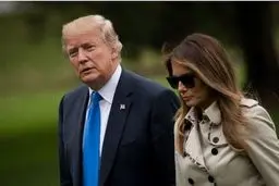 تصویری از بدل ملانیا ترامپ