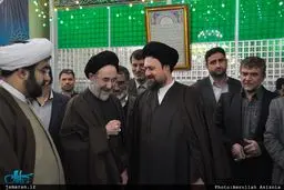 دیدار سید محمد خاتمی و سیدحسن خمینی/ عکس