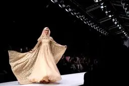 شوی لباس اسلامی در اندونزی/عکس