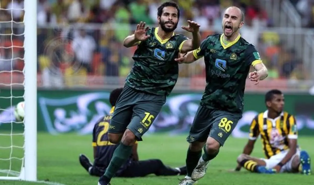 النصر با لباس کماندویی مقابل پرسپولیس/عکس